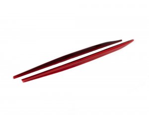 Alfa Romeo Stelvio Quadrifoglio Side Skirt Trim Kit - Carbon Fiber - Red Candy